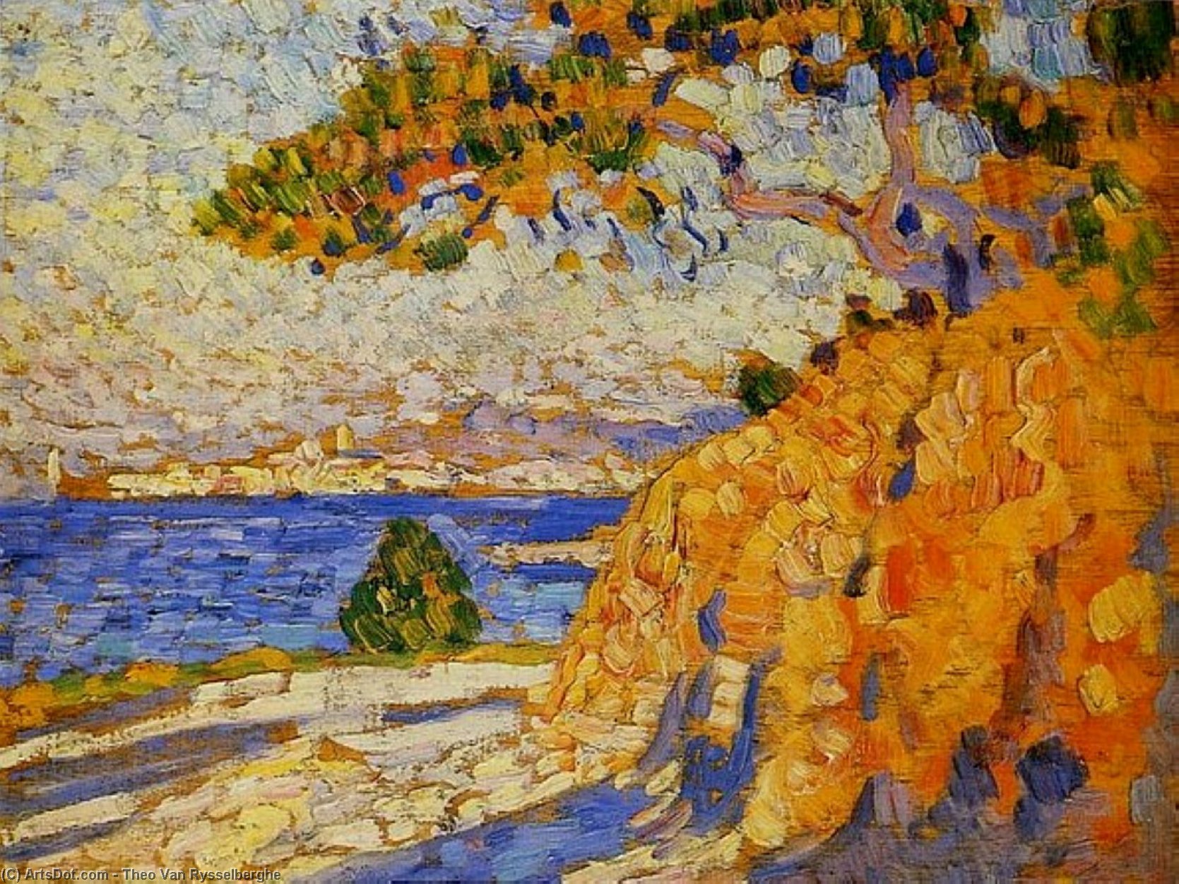 Midi Landscape — Тео Ван Рисслельбергх