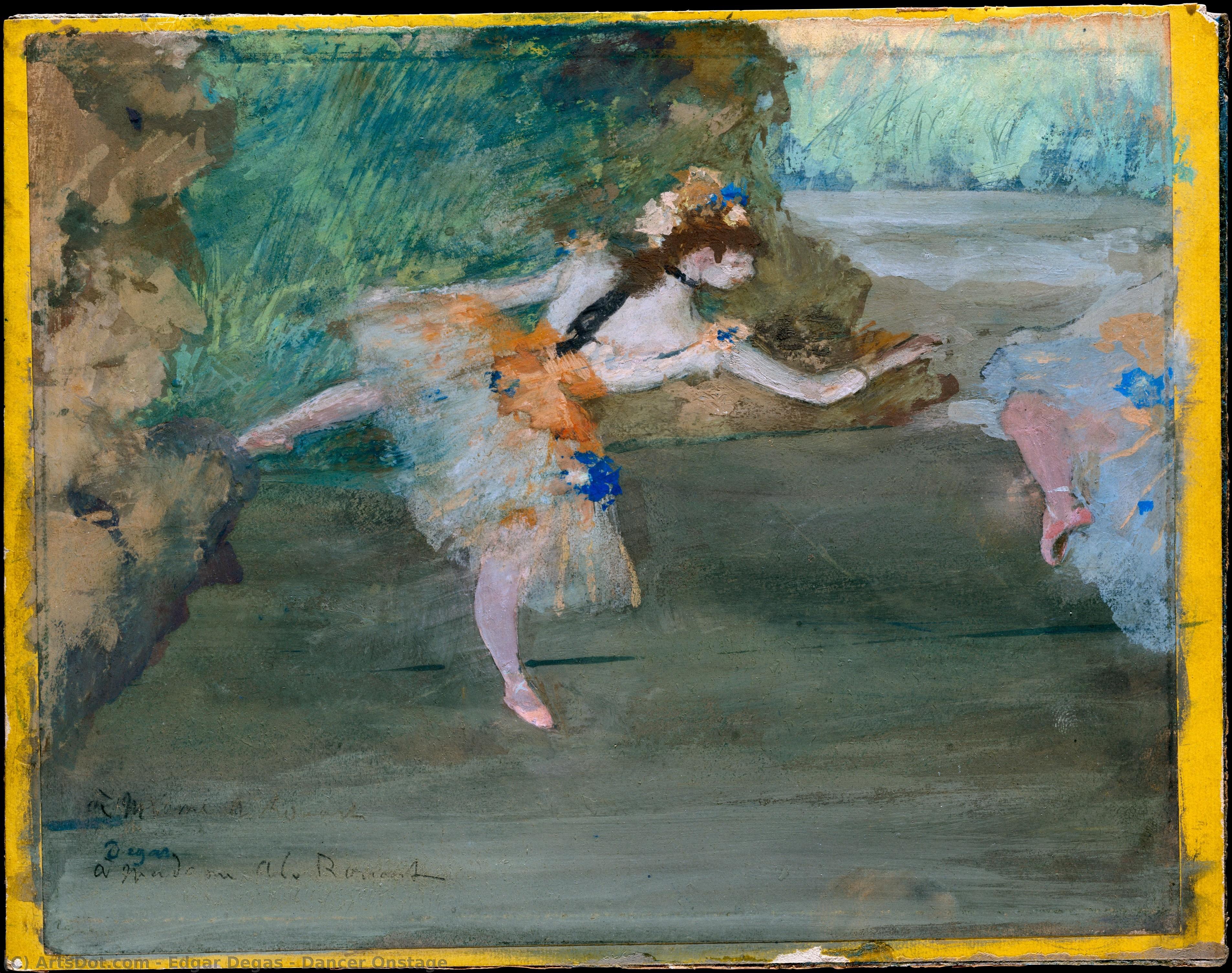 Dancer Onstage — Hilaire-germain-edgar Degas
