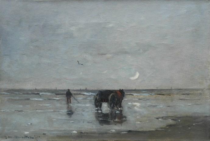 Garnalenvisser In De Schemering — Gerhard Morgenstjerne Munthe