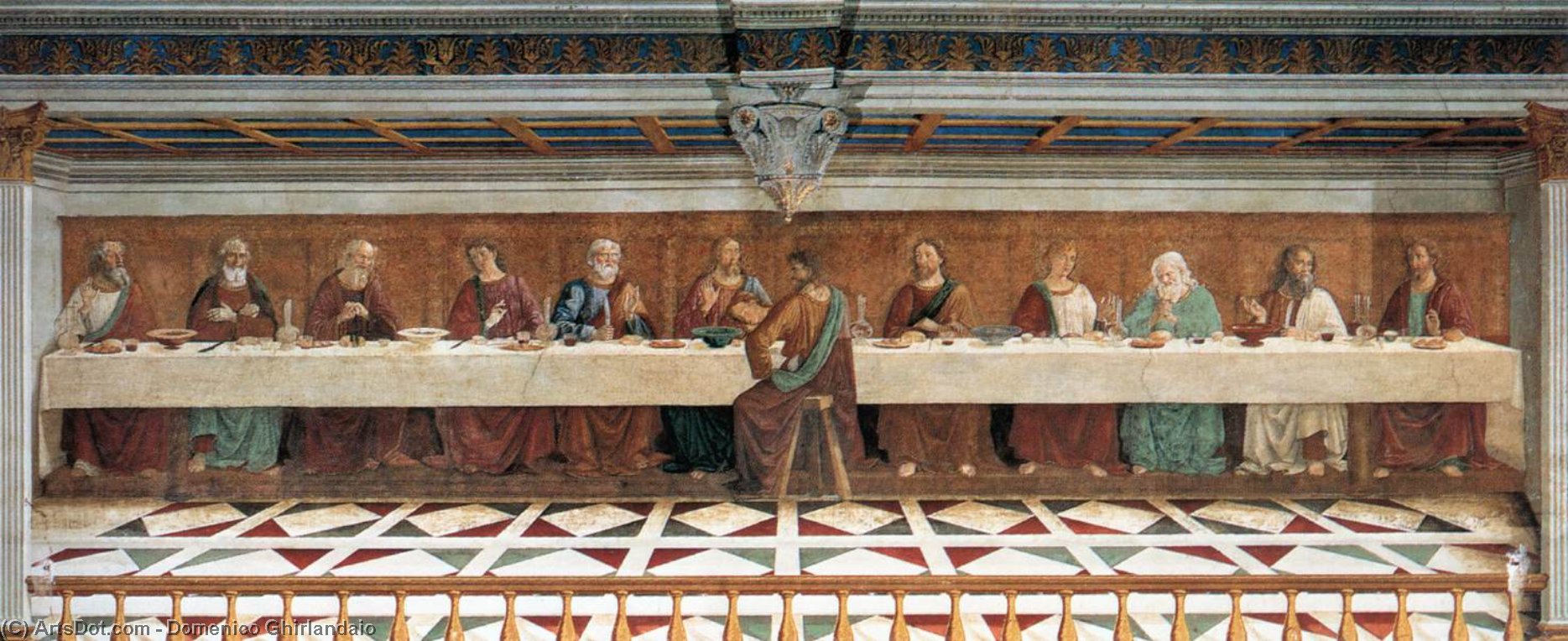 Last Supper — Domenico Ghirlandaio