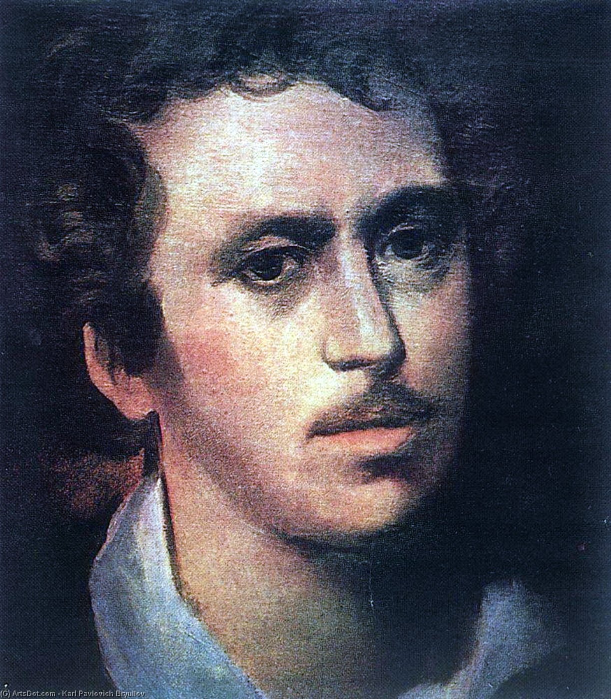 Self-portrait 2 — Karl Pavlovich Bryullov
