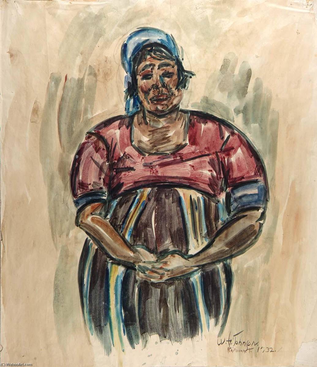 Arab Woman, Kairouan — William H. Johnson