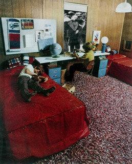 Boys' Room From The Series House Beautiful Bringing The War Home — Martha Rosler