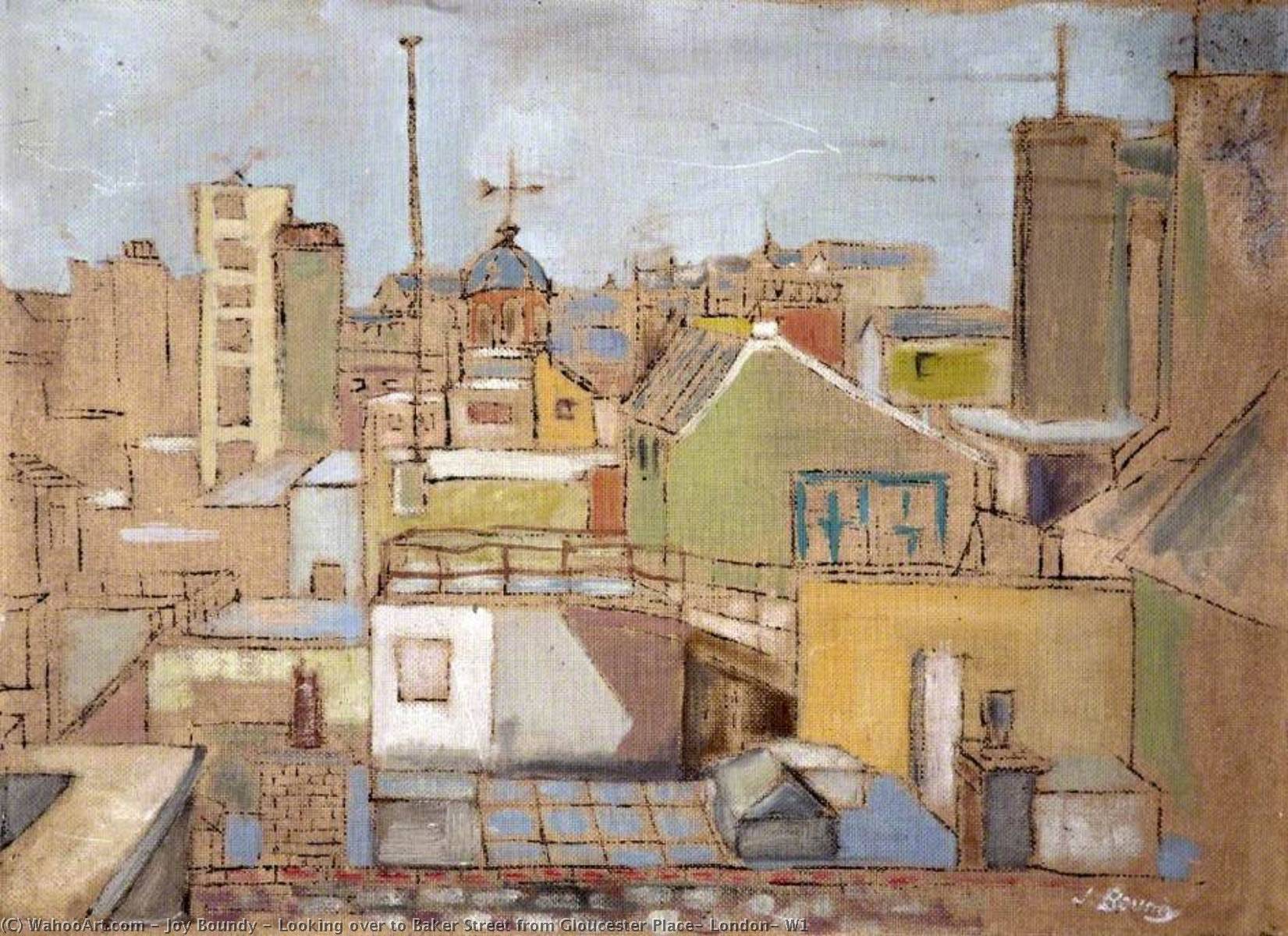 Looking Over To Baker Street From Gloucester Place, London, W1 — Joy Boundy