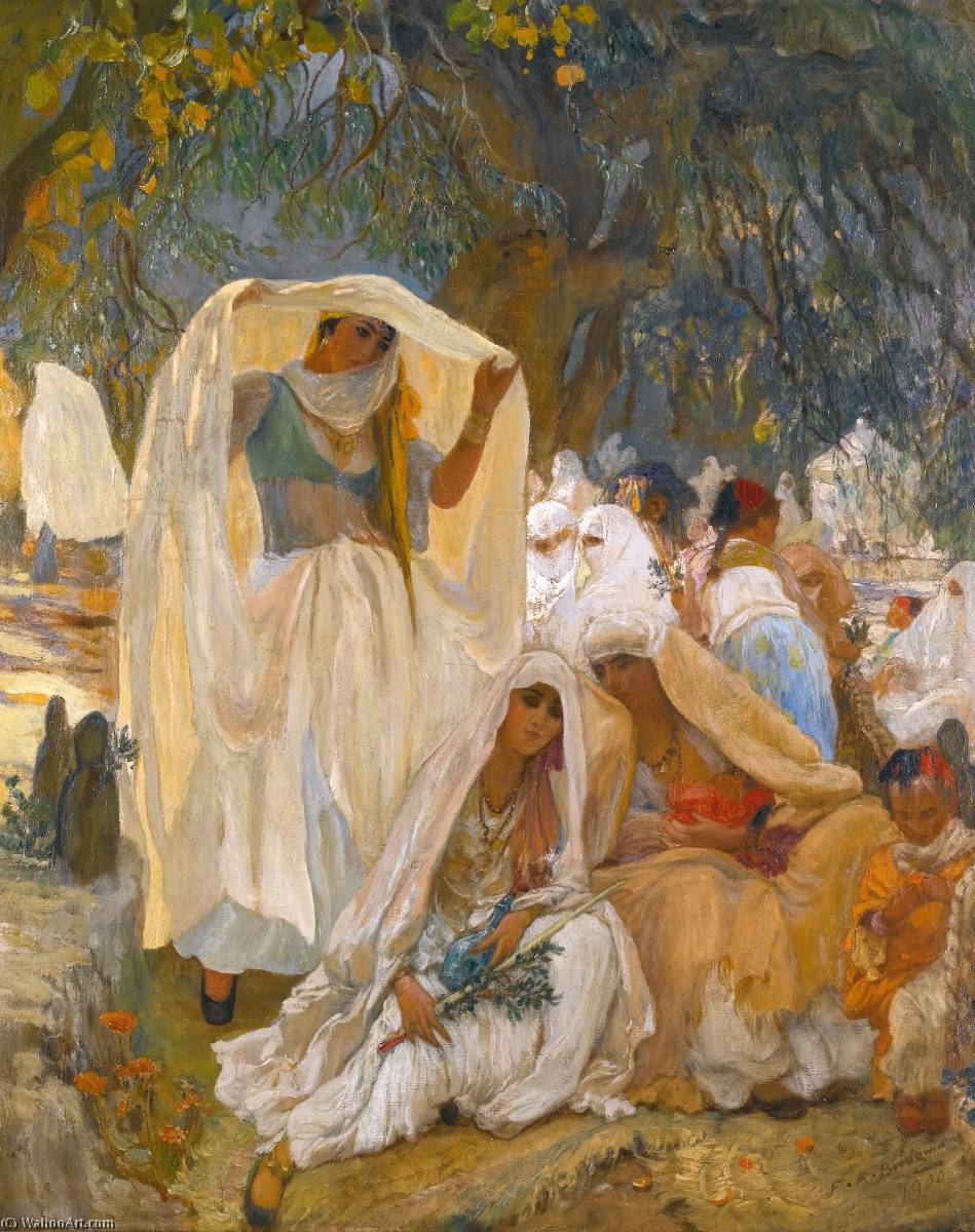 Le Jour Du Prophete À Blidah, En Algerie — Frederick Arthur Bridgman