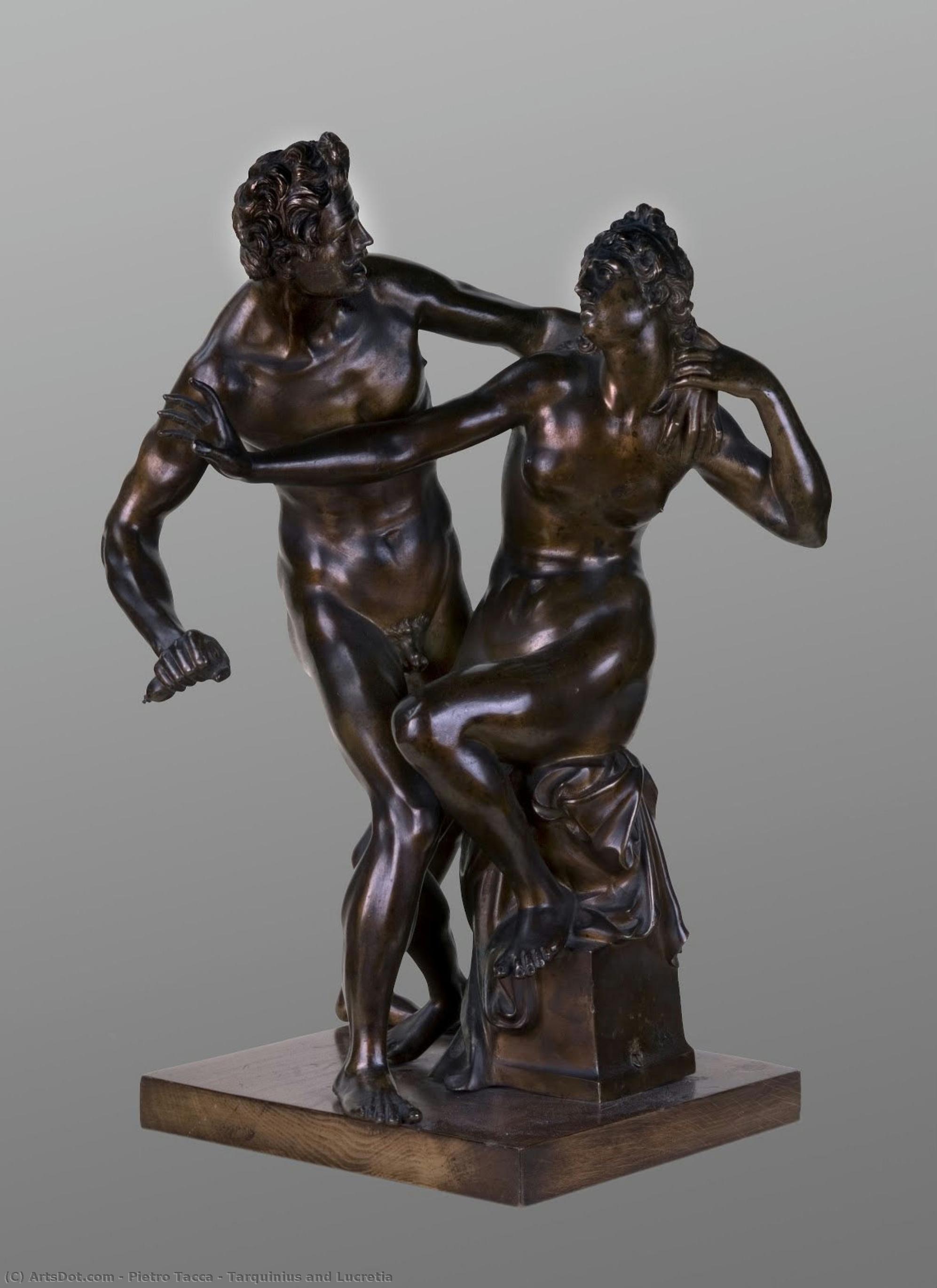 Tarquinius And Lucretia — Pietro Tacca