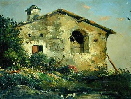 A Ruin — Louis Gurlitt