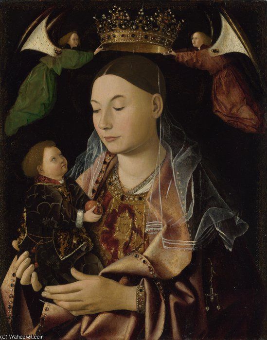The Virgin And Child — Antonello Di Giovanni Di Antonio (antonello Da Messina)