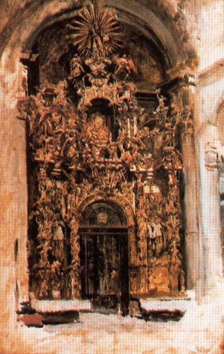 Altarpiece Of The Church Of The Savior In Seville — José Villegas Cordero