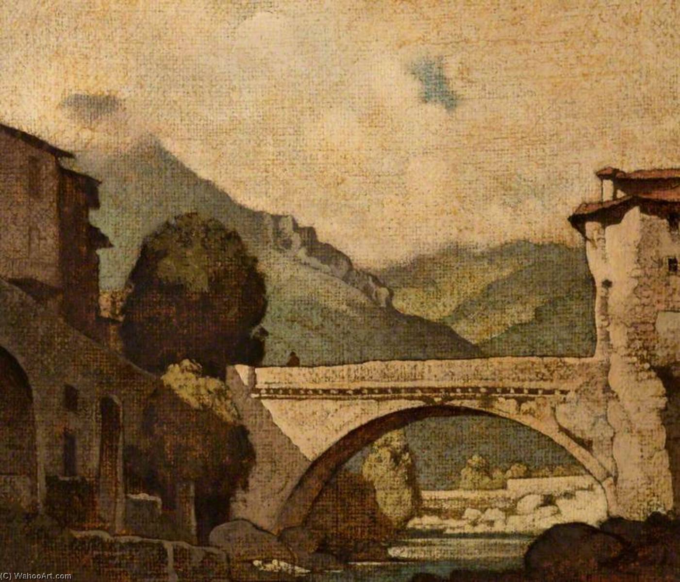 A Mountain Village — Bertram Nicholls