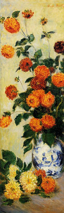 Dalias — Claude Monet