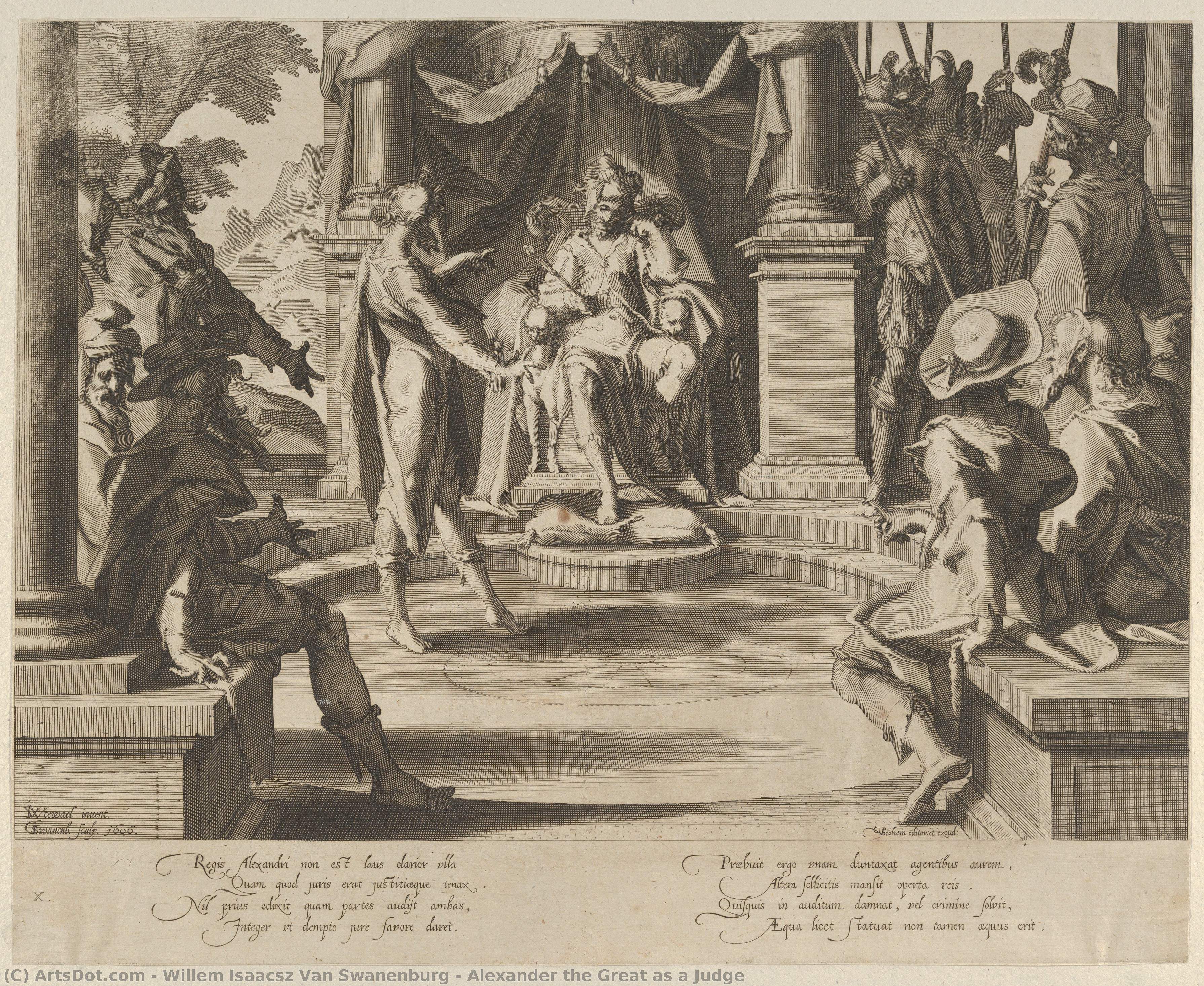Alexander The Great As A Judge — Willem Isaacsz. Van Swanenburg