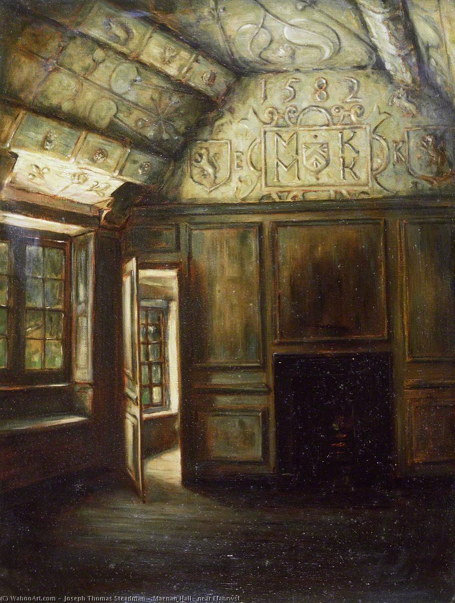Maenan Hall, Near Llanrwst — Joseph Thomas Steadman