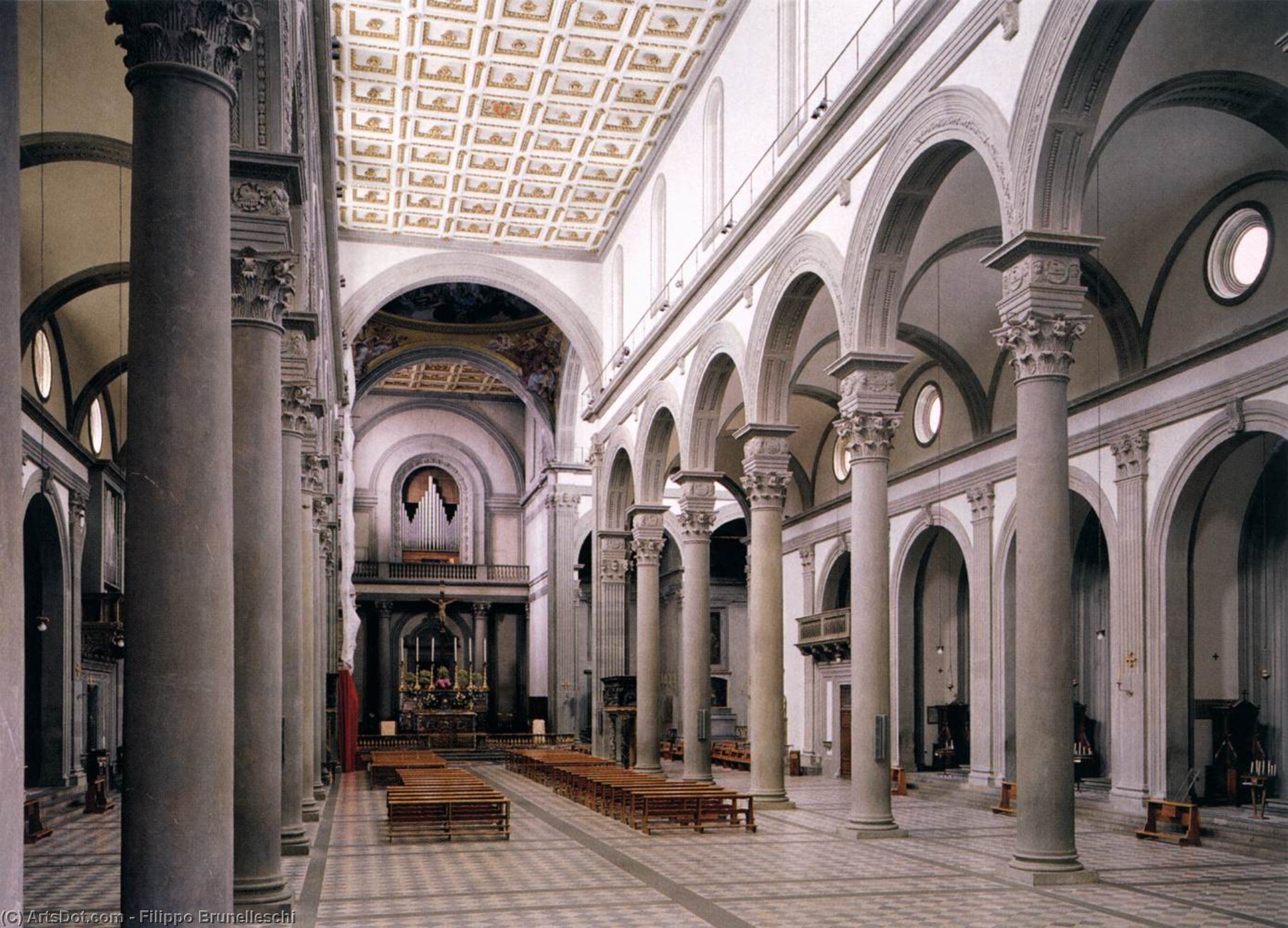 The Nave Of The Church — Filippo Brunelleschi