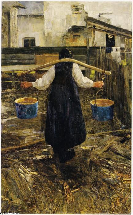 La Portatrice D.aqua — Giovanni Segantini