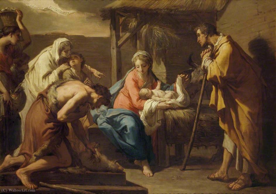 The Adoration Of The Shepherds — Gaetano Gandolfi