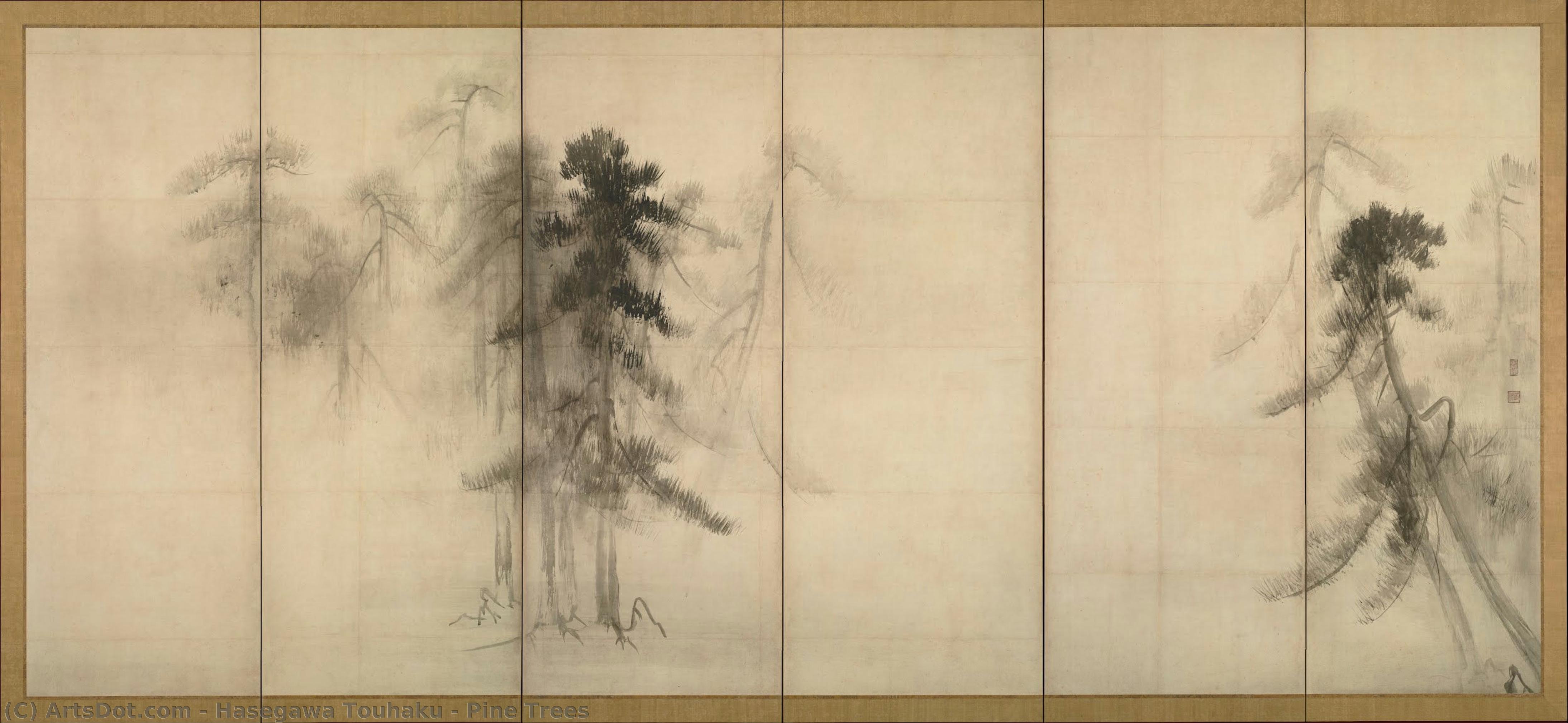 Pine Trees — Hasegawa Touhaku