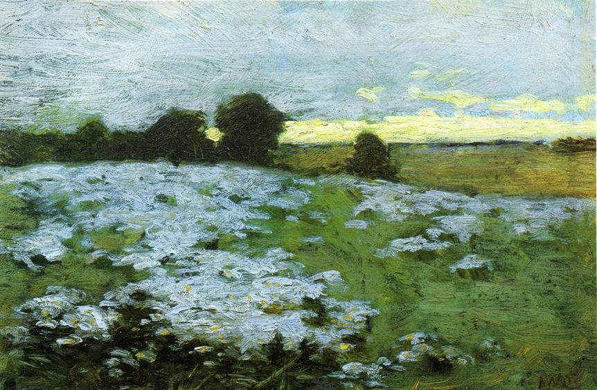 Estudio De Campo En Ipswich - Estudio Floral — Arthur Wesley Dow