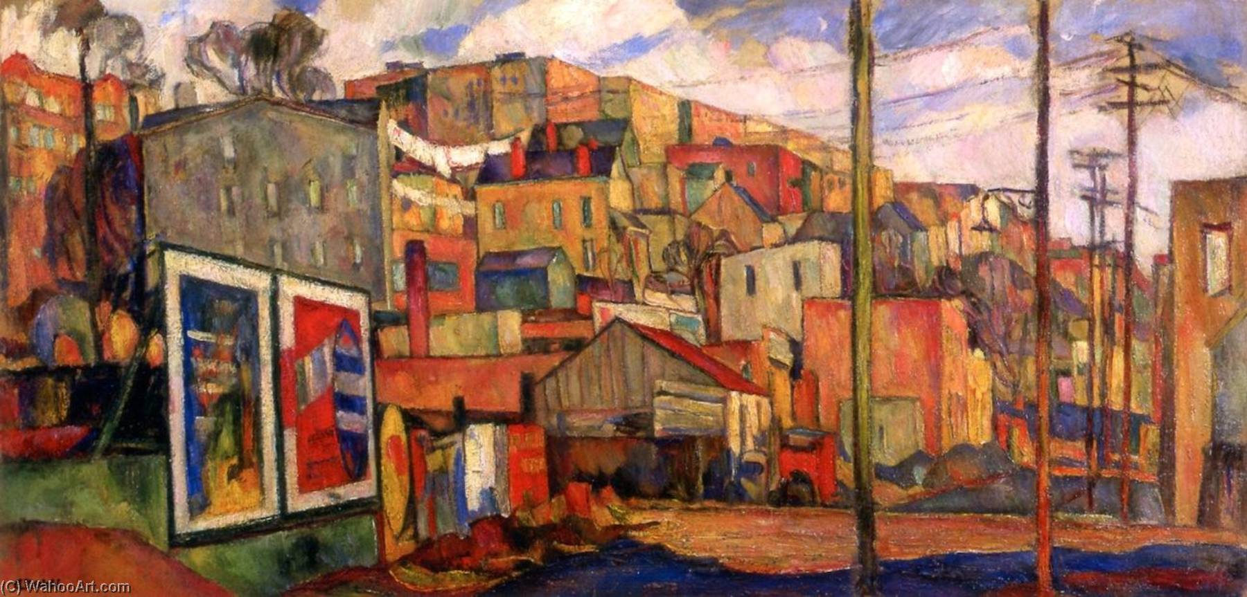 Morris Avenue, New York I — Abraham A Manievich