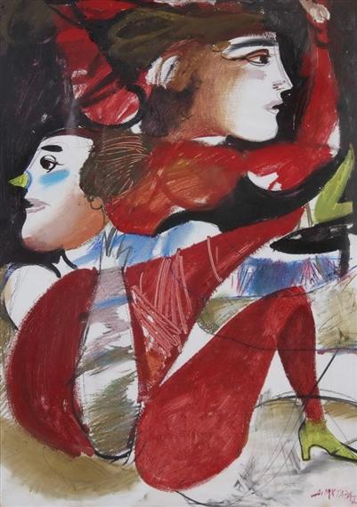 The White And Red Mask — Dimitris Mytaras