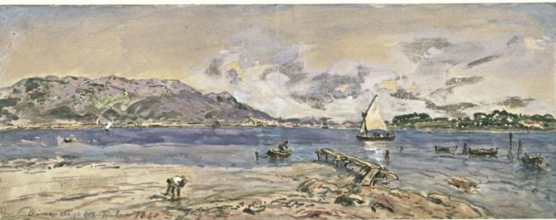 The Harbor Of Toulon — Johan Barthold Jongkind