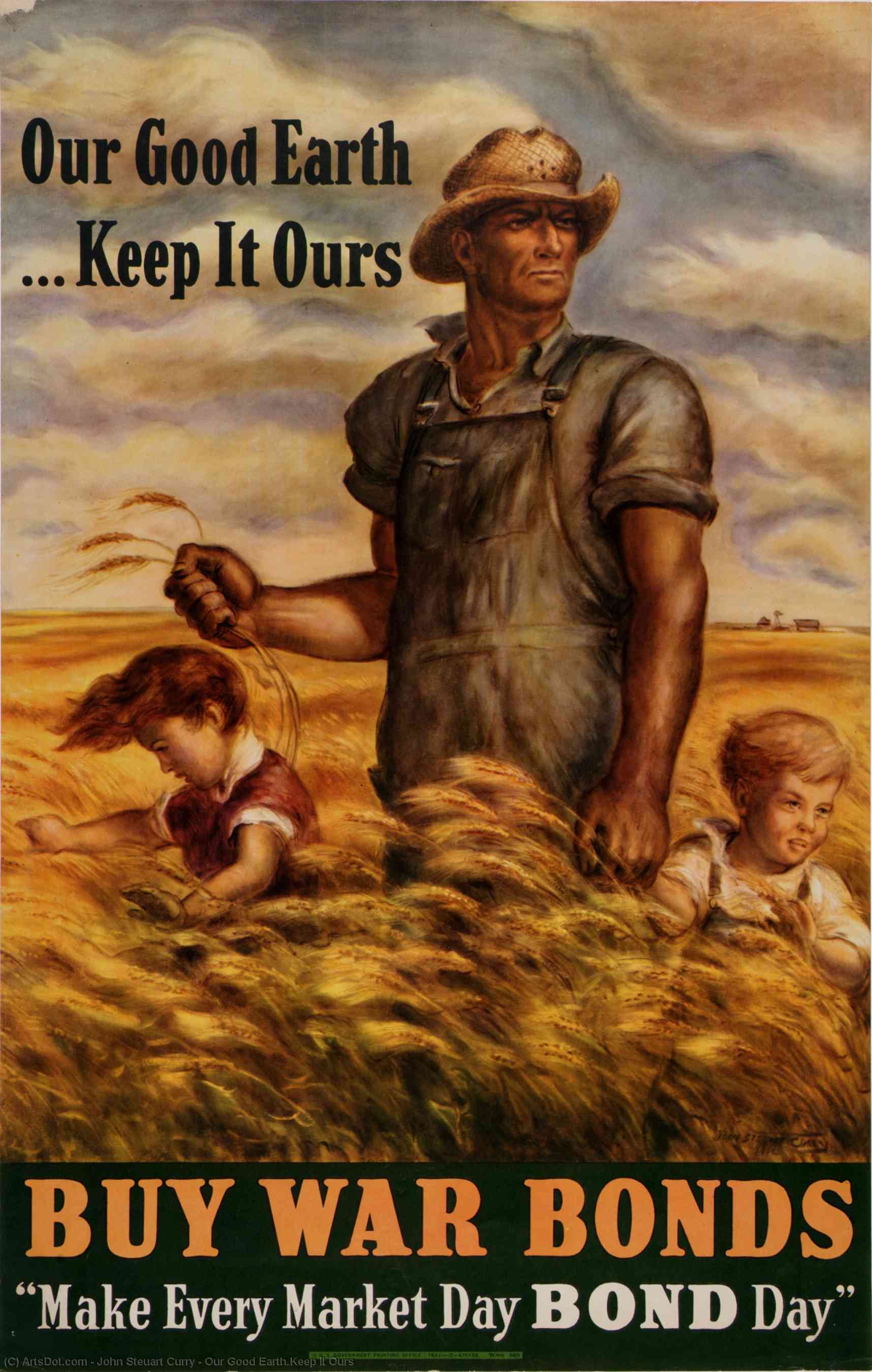 Our Good Earth.keep It Ours — John Steuart Curry