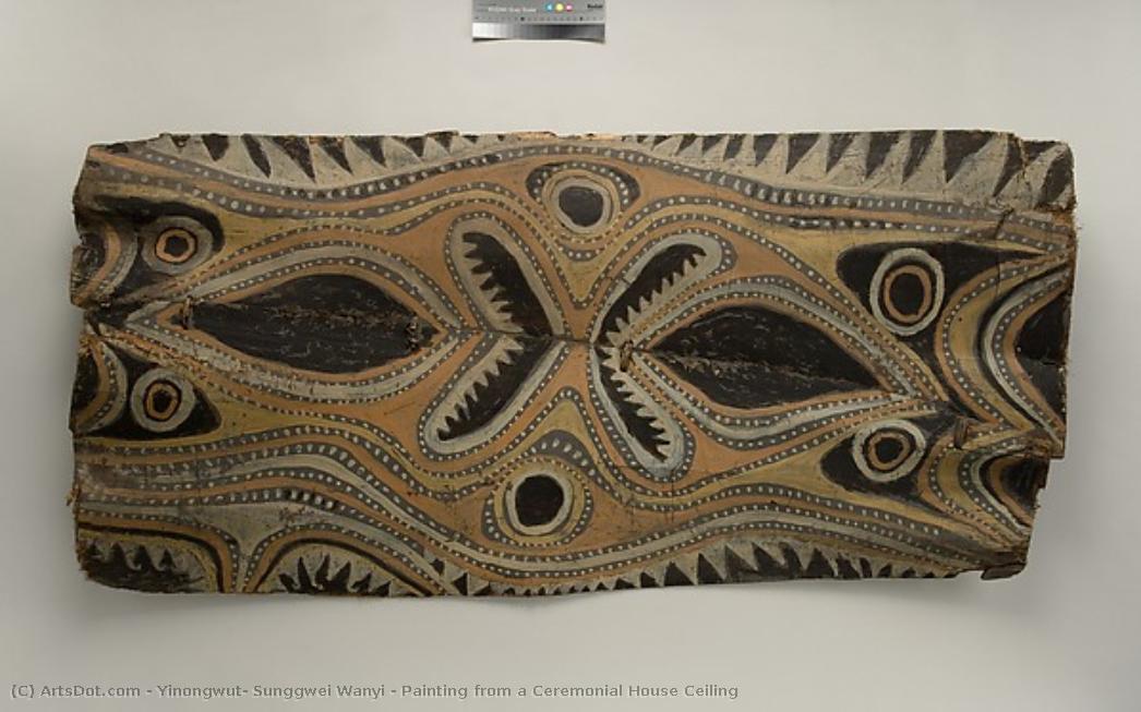 Painting From A Ceremonial House Ceiling — Yinongwut, Sunggwei Wanyi