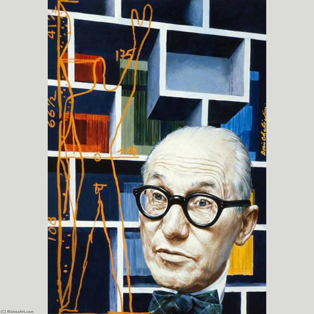 Le Corbusier — Boris Chaliapin
