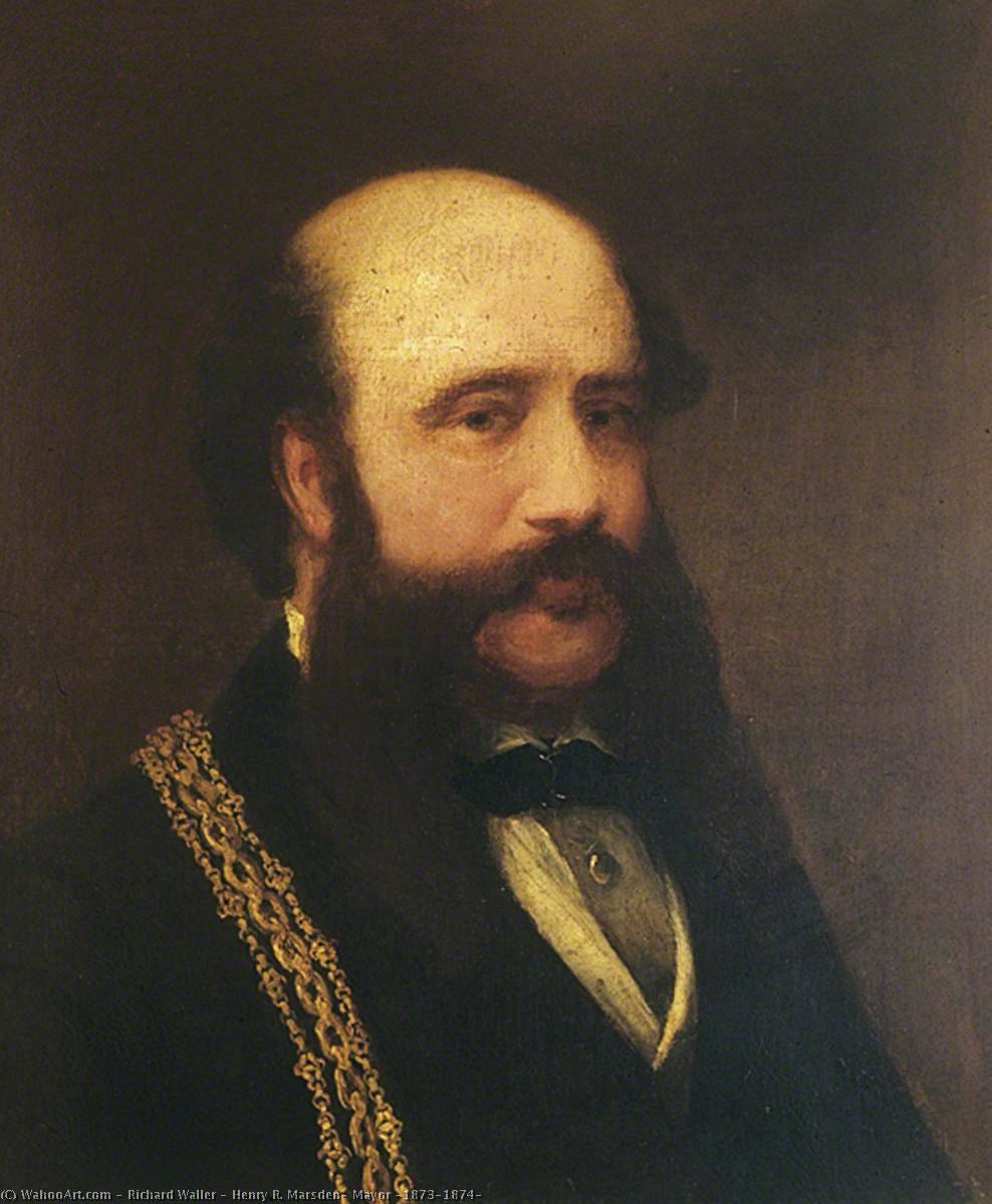 Henry R. Marsden, Mayor (1873–1874) — Richard Waller