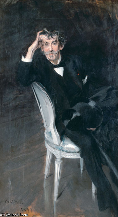 Portrait Of James Mcneill Whistler — Giovanni Boldini