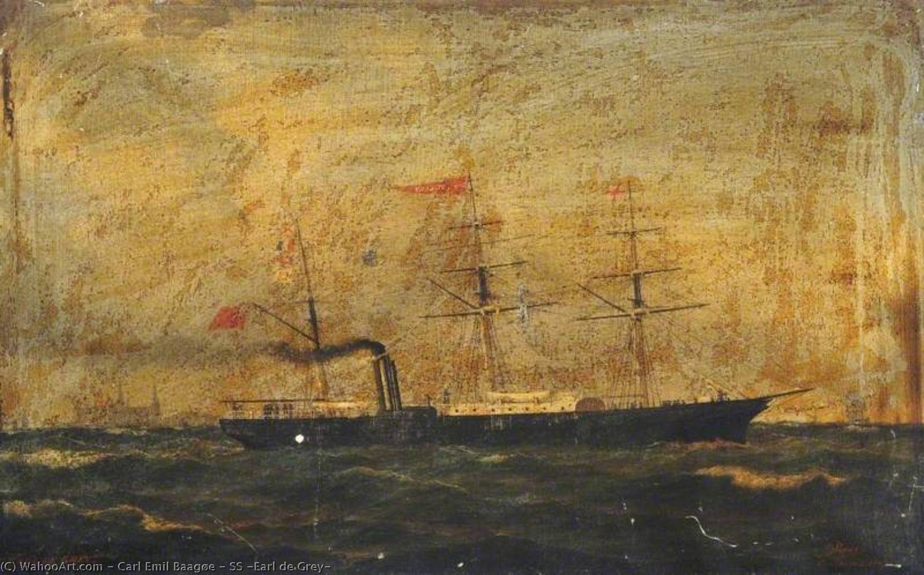 Ss 'earl De Grey' — Carl Emil Baagøe