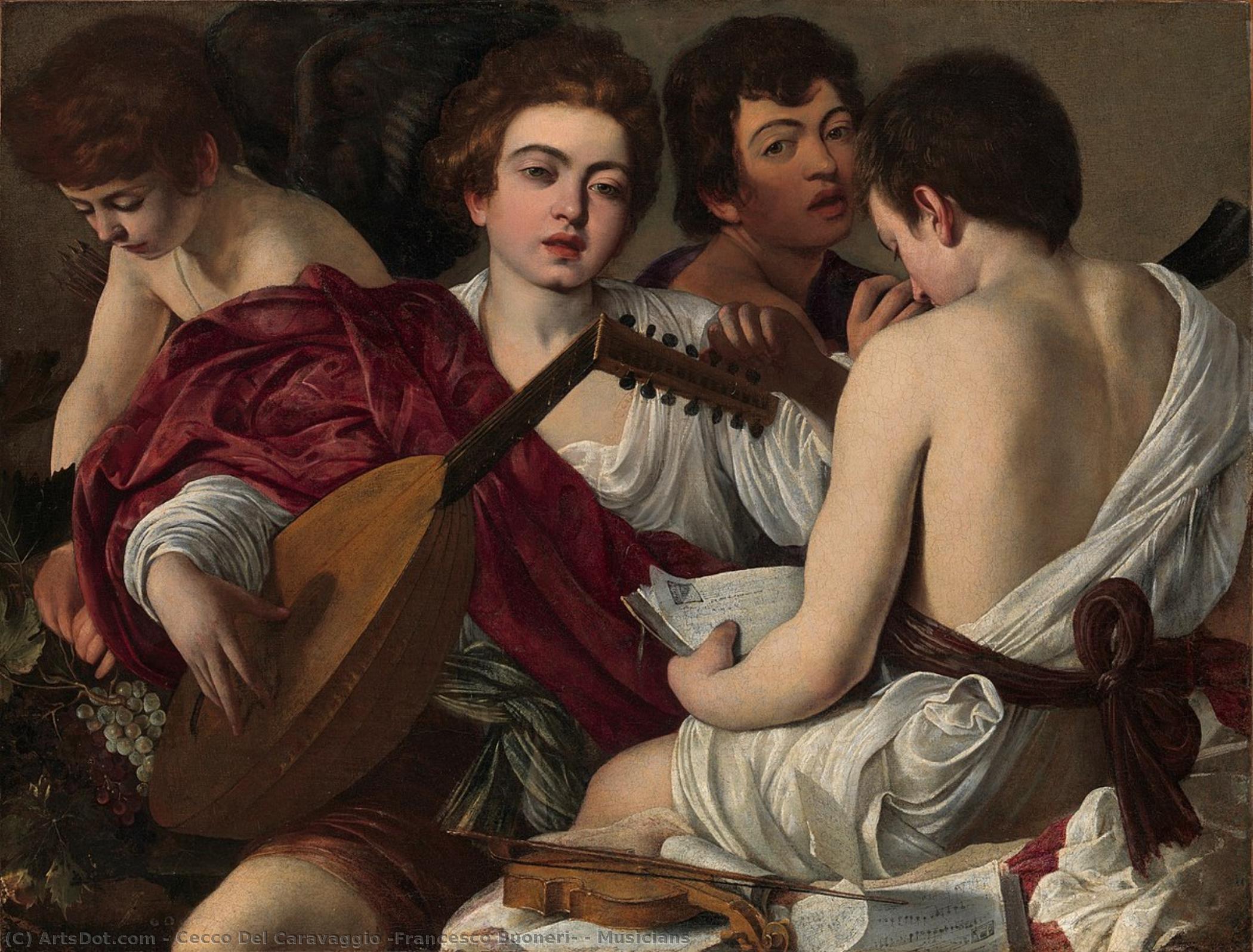 Musicians — Cecco Del Caravaggio (francesco Buoneri)