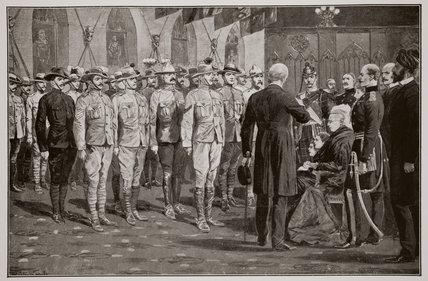 The Inspection Of Colonial Soldiers At Windsor — Richard Caton Woodville