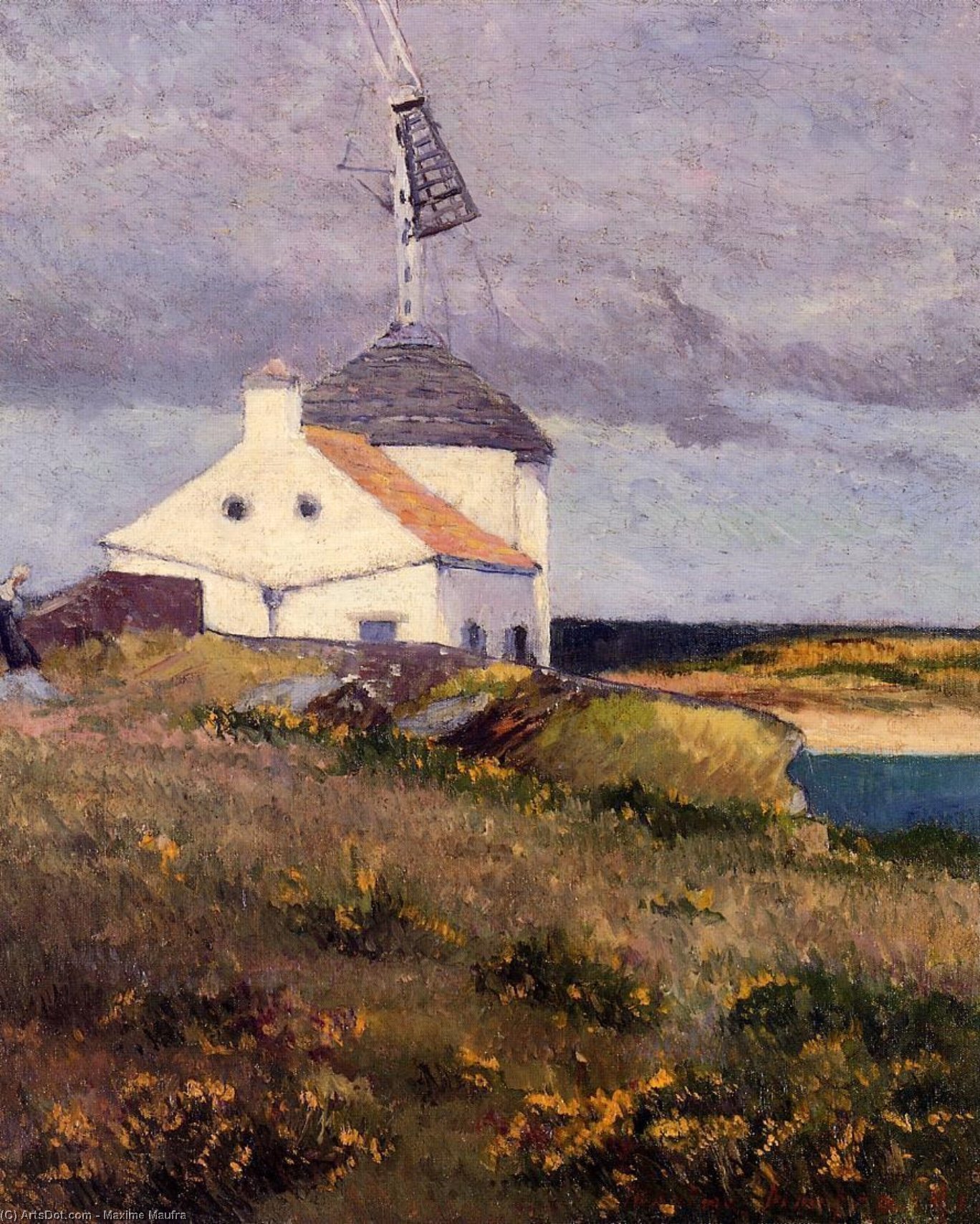 The Signal Tower — Maxime Emile Louis Maufra