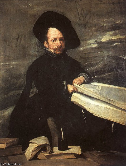 De Aceda (el Primo), Oil On Canvas, Mu — Diego Velázquez
