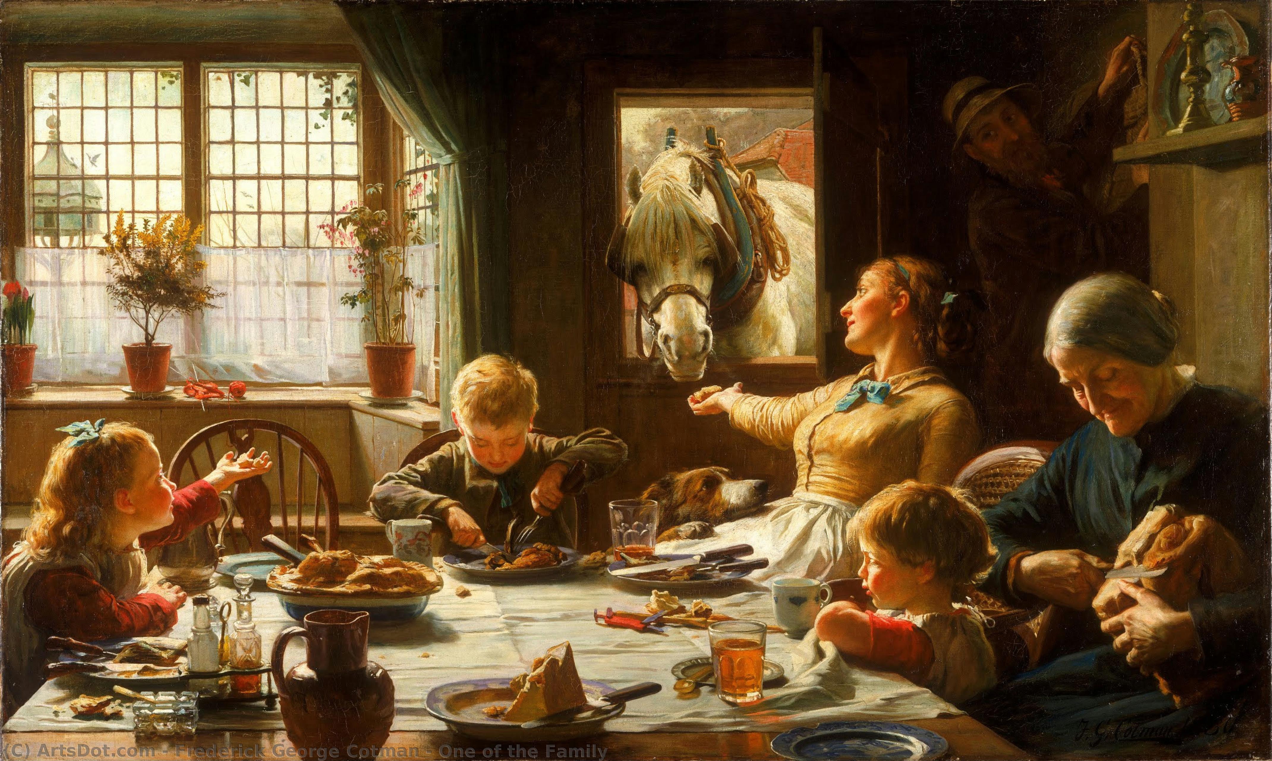 One Of The Family — Frederick George Cotman