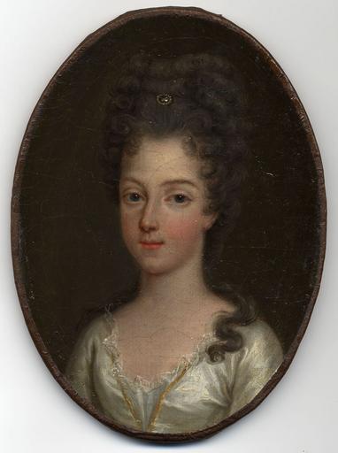 Portrait De Marie Adélaïde De Savoie, Femme De Louis, Duc De Bourgogne — Ribou Jean Marie