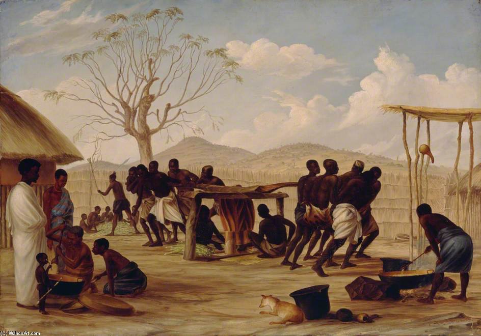 Manufacture Of Sugar At Katipo — Thomas Baines