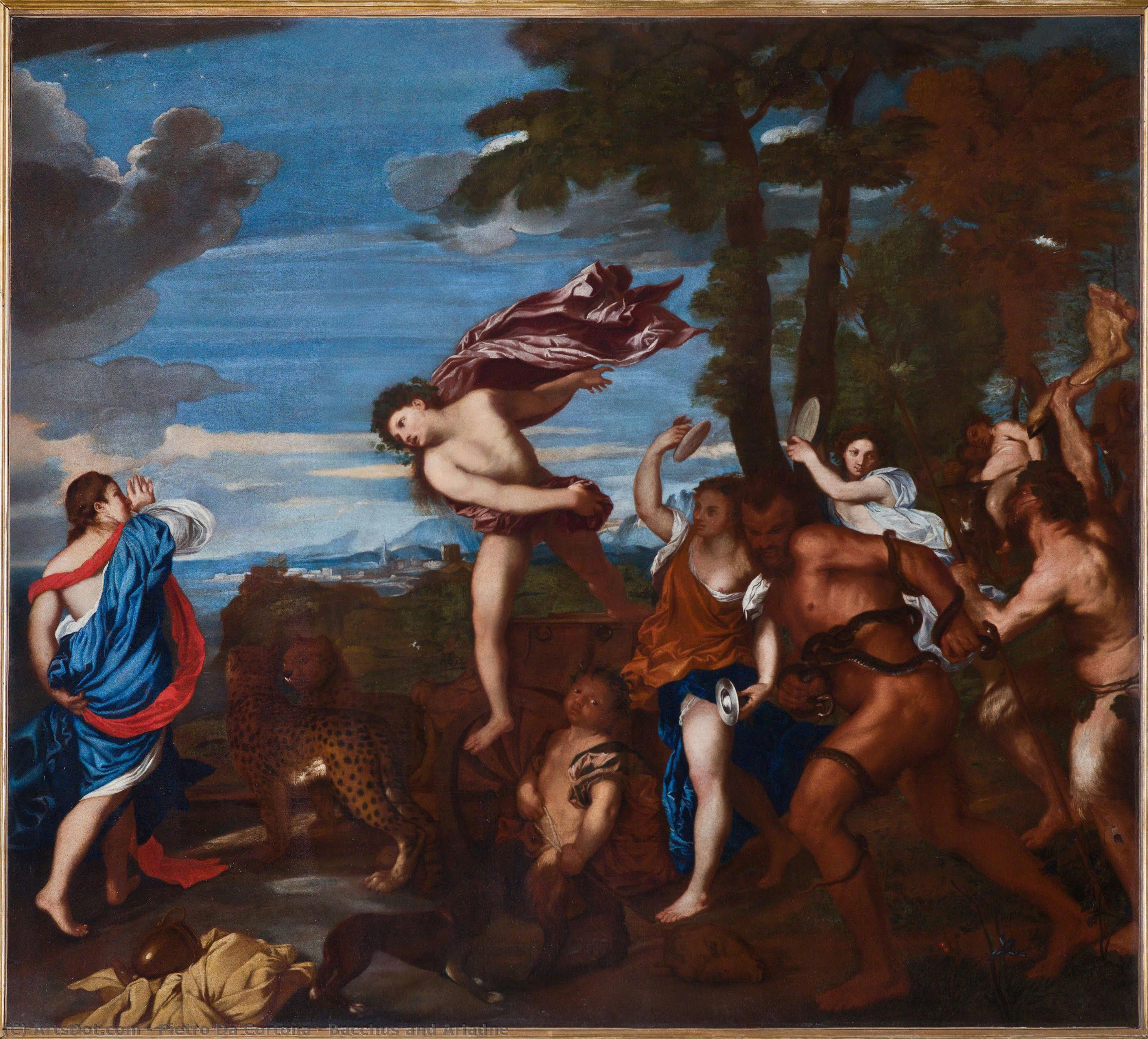 Bacchus And Ariadne — Пьетро Да Кортона