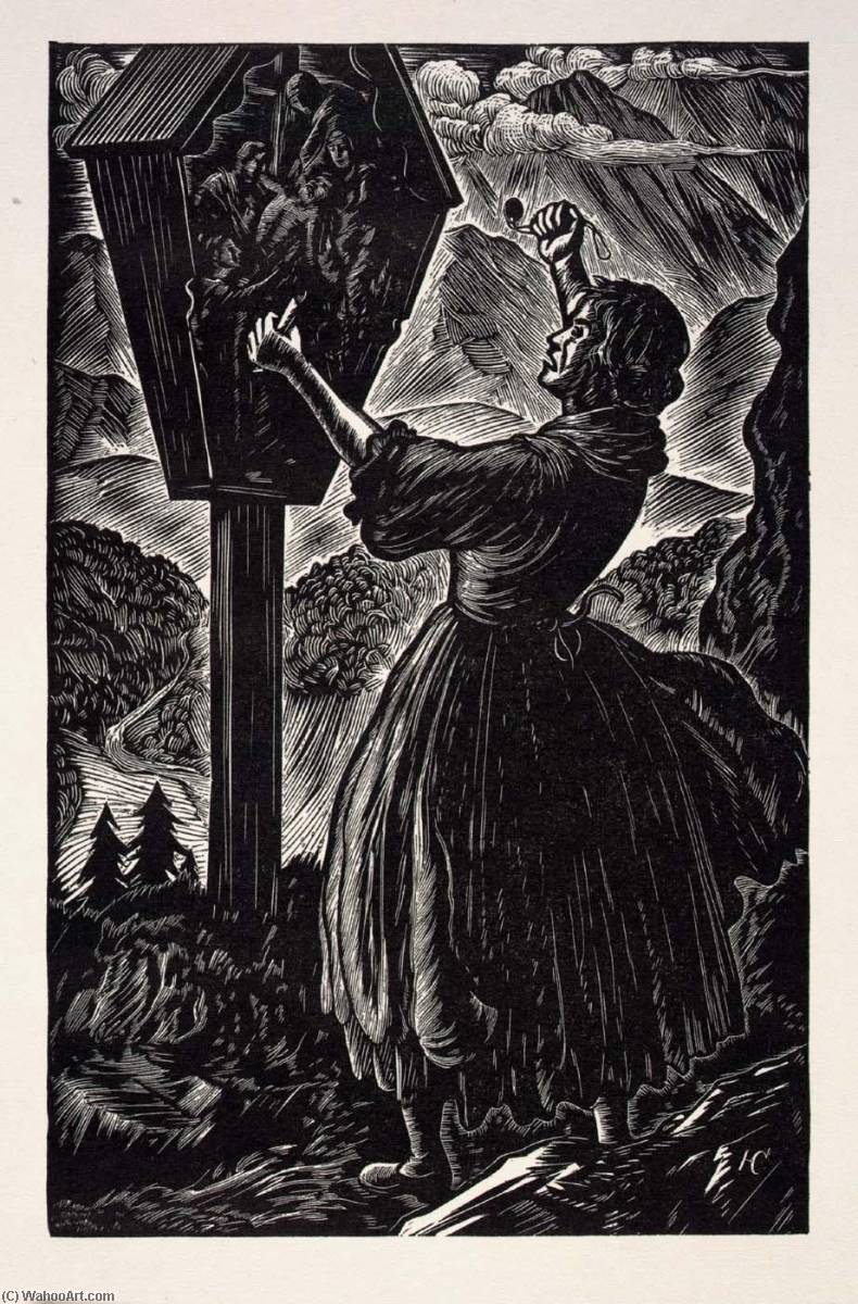 Look.mother Of The Seven Wounds, From Woodcarver Of Tyrol — Harry Cimino