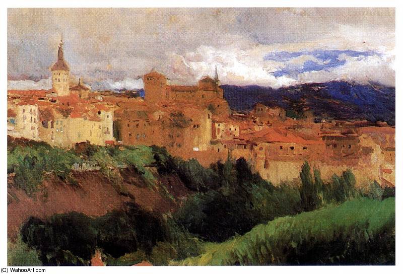 Vista De Segovia — Joaquín Sorolla Y Bastida