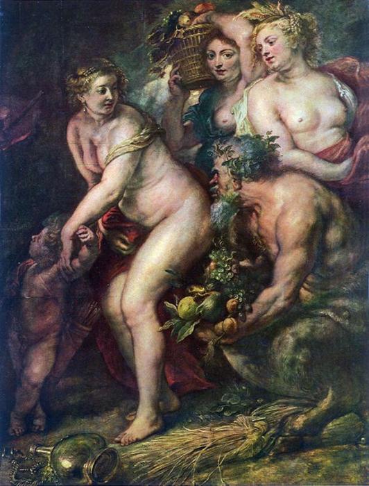 Sine Cerere Et Baccho Friget Venus — Peter Paul Rubens