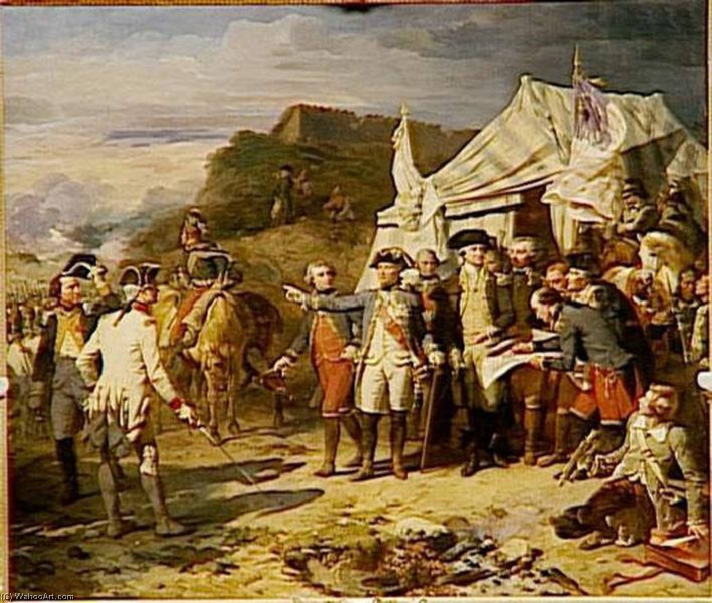 Siege De Yorktown.17 Octobre 1781 — Couder Auguste