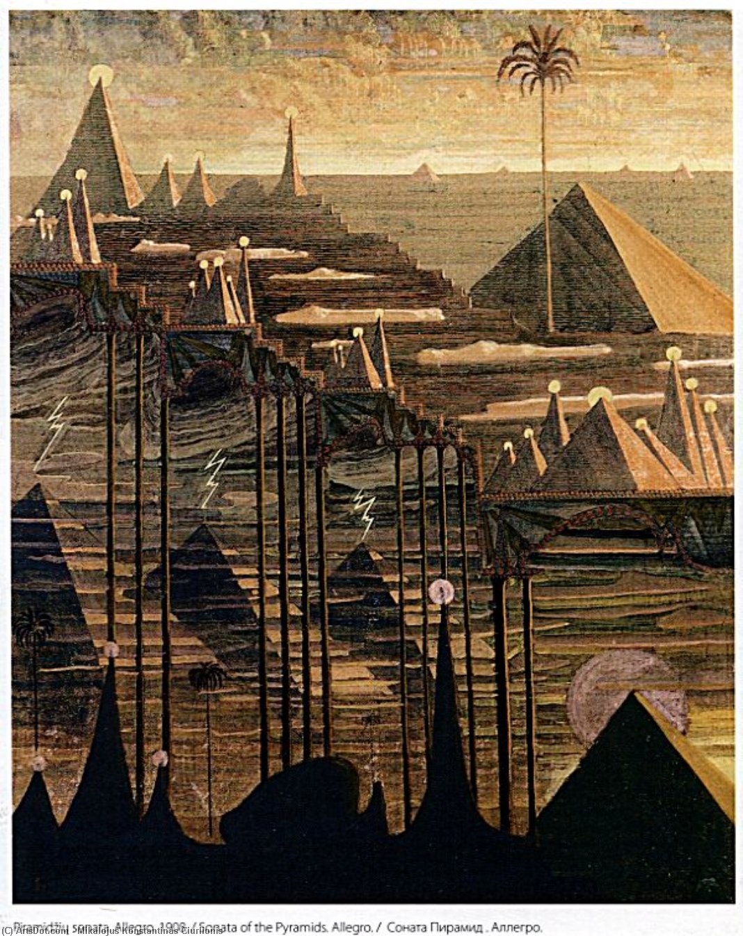 Alegro (sonata Of The Pyramids) — Mikalojus Konstantinas Čiurlionis