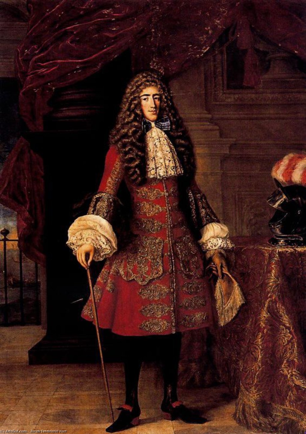 Portrait Of Don Luis De La Cerda, Later Ix Duke Of Medinaceli — Jacob Ferdinand Voet