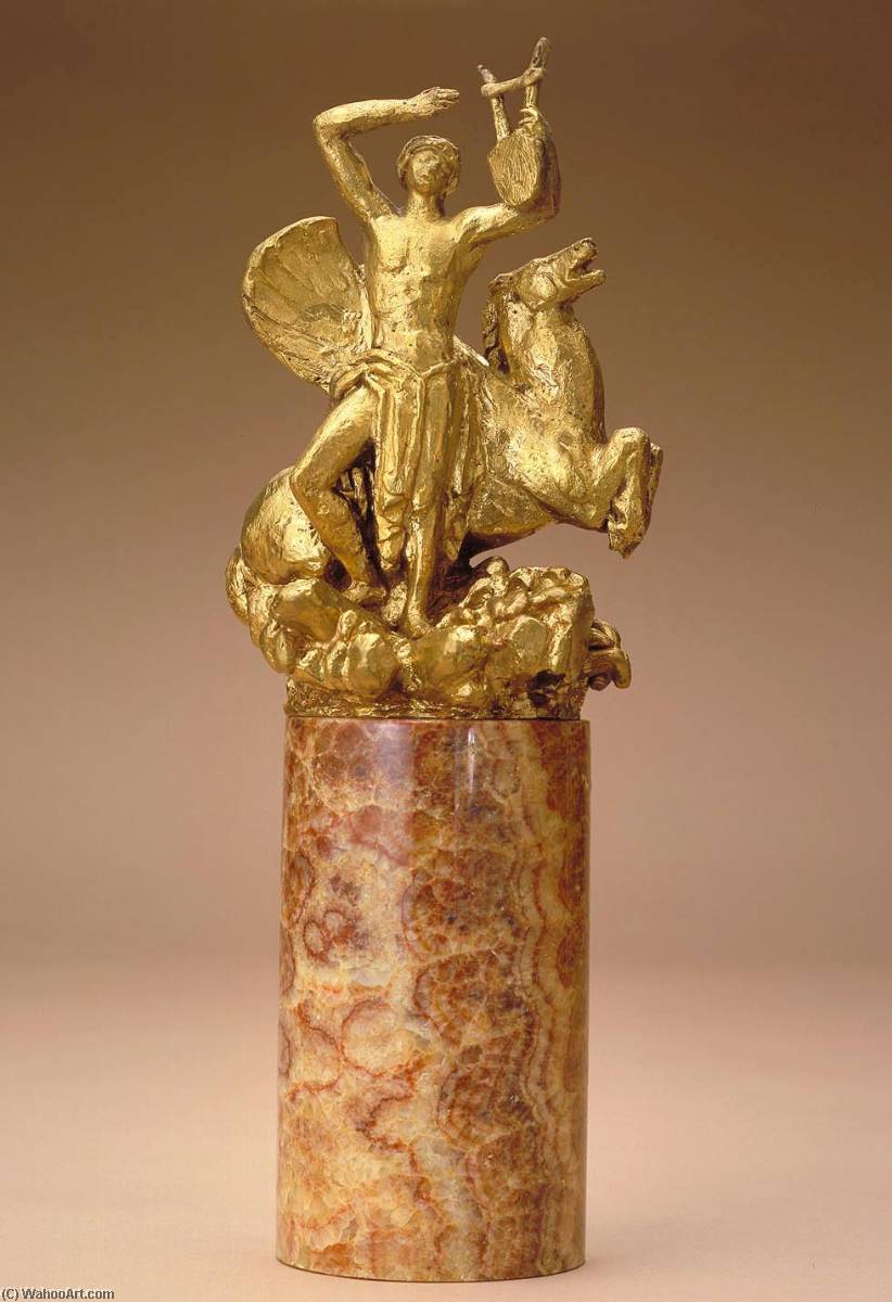 Standing Orpheus With Pegasus — ポール・マンシップ
