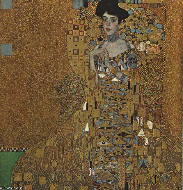 Adele Bloch-bauer I, Oil On Canvas, — Густав Климт