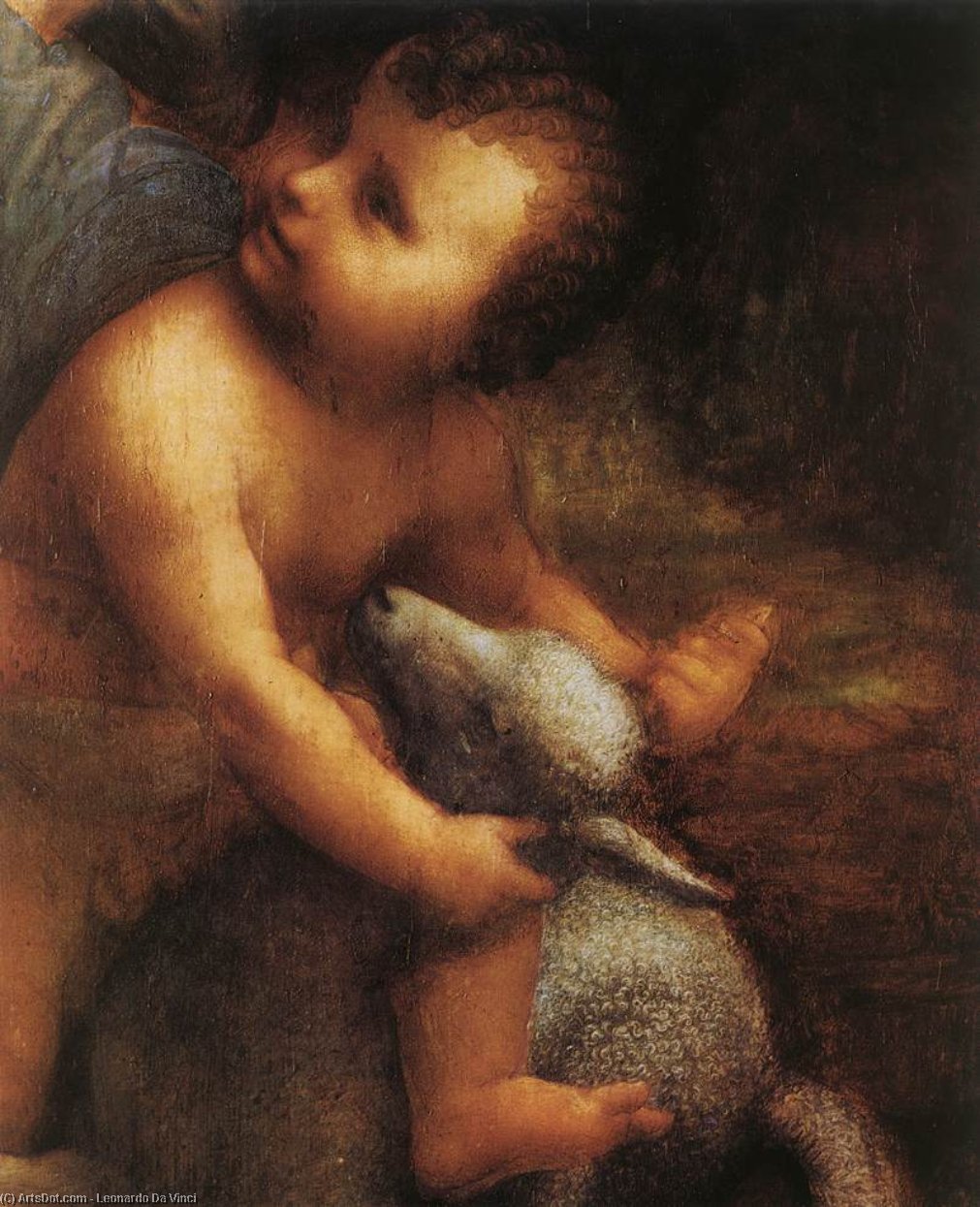 La Virgen Y El Niño Con Santa Ana — Leonardo Da Vinci