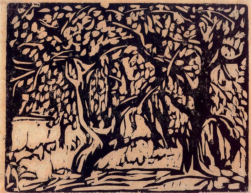 Apple Trees Laden With Fruit — Ernst Ludwig Kirchner