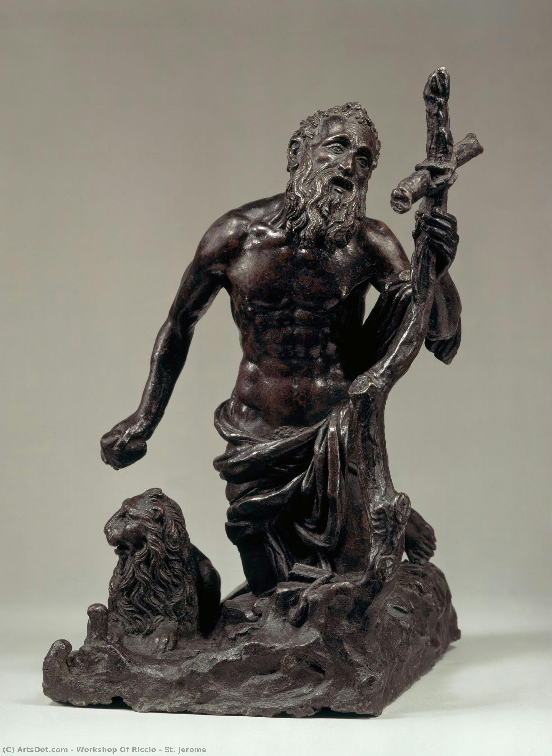 St. Jerome — Workshop Of Riccio